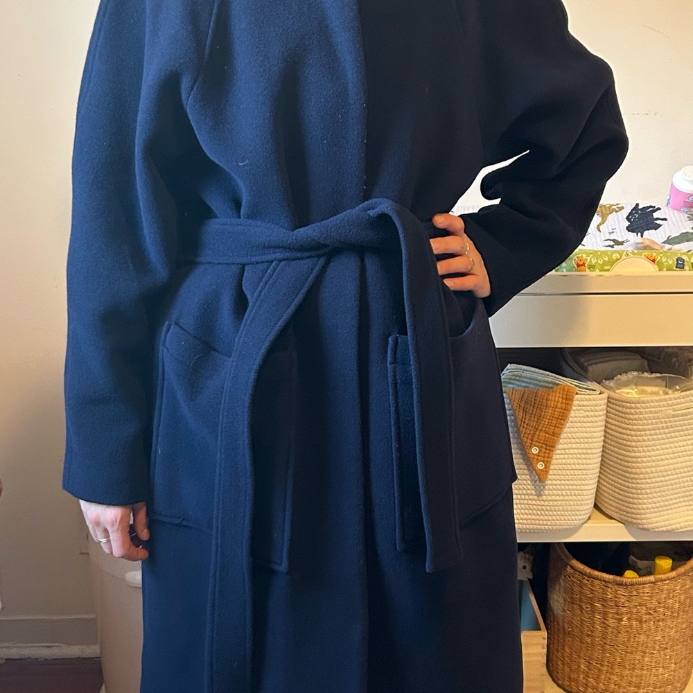 & Other Stories Wool Blend Coat